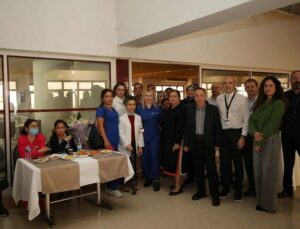 Rektör Özkan, engelli çalışanlarla bir araya geldi