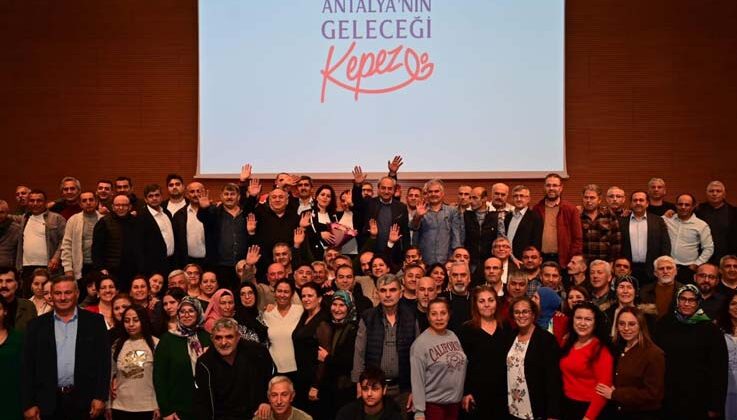 Başkan Kocagöz, eski mesai arkadaşlarıyla buluştu