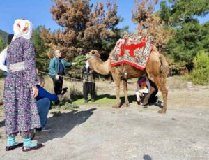 Alanya geleneksel Yörük oyunları gübüdük oyunu ile sona erdi