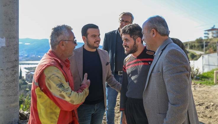 Alanya’da engelli bireyin evine ulaşımı kolaylaştırıldı
