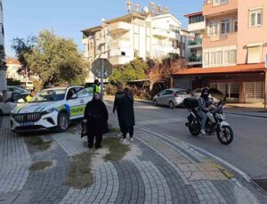 Manavgat’ta motosiklet kazası: 1 yaralı