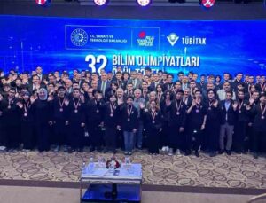 32. Bilim Olimpiyatları Ödül Töreni, ANFAŞ’ta düzenlendi