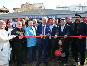 Kepez’de çocuklar ve gençler için ‘Sanat Çadırı’ açıldı