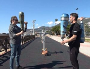 Alanya’da Osmanlı’dan kalma ’Lobut Çevirme’ sporuna büyük ilgi