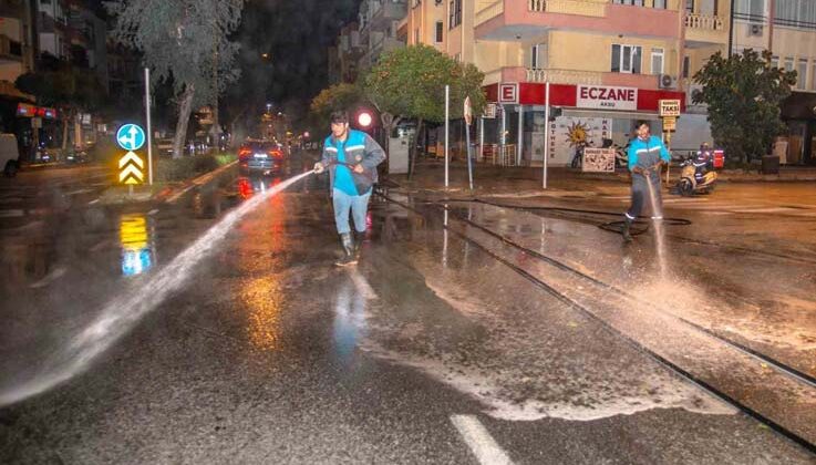 Alanya’da bayram öncesi temizlik