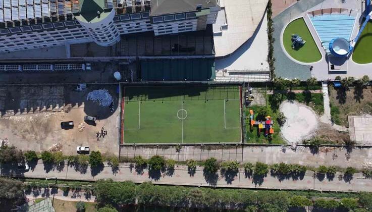 Alanya’da 10 dönümlük arazi halkın kullanımına açıldı