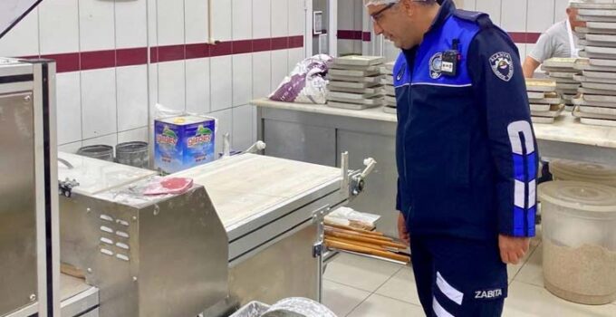 Alanya’da zabıtadan bayram öncesi sıkı denetim