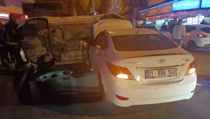 Manavgat’ta meydana gelen kazada yaralanan olmadı