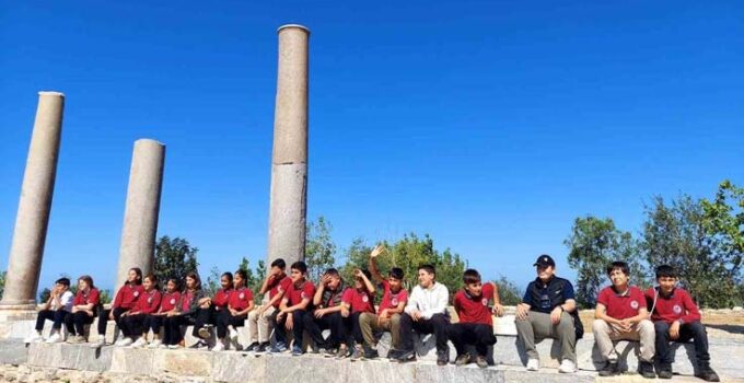 Öğrenciler tarihe yolculuk etti