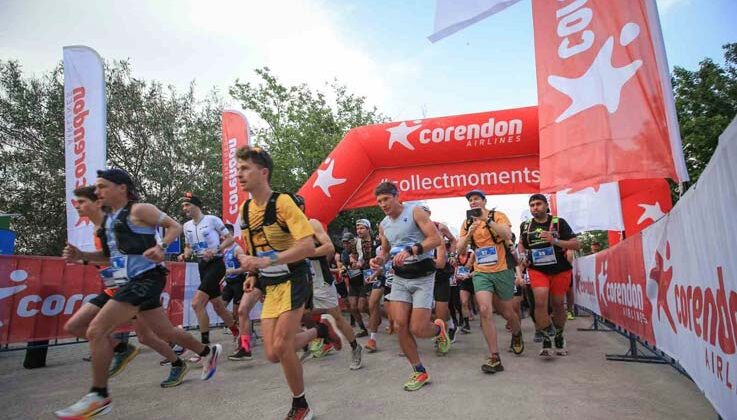 Kemer’de 11. Kez düzenlenen zorlu yüksek dağ koşusu rekorlarla sona erdi