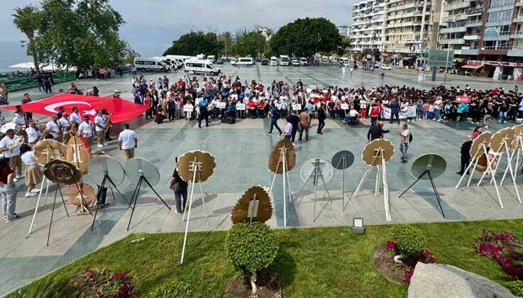 Antalya’da Engelliler Haftası etkinlikleri kortejle başladı