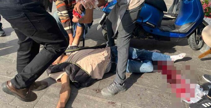 Serik’te bıçaklı kavgada 1 kişi yaralandı