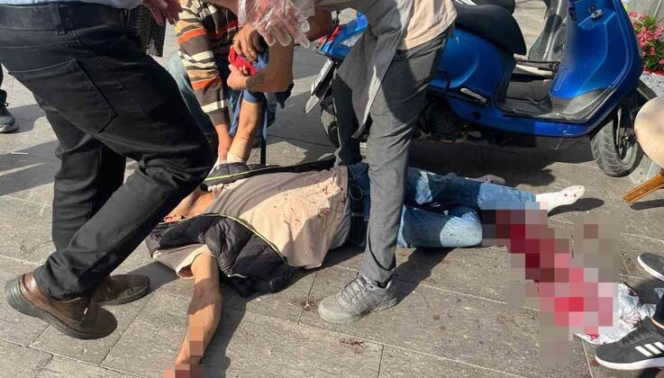 Serik’te bıçaklı kavgada 1 kişi yaralandı