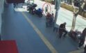 Uygulama noktasında durdurulan sürücü, motosikleti ve arkadaşını bırakıp kaçtı