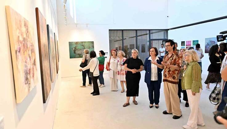 “Mistik Dokular” sergisi kapılarını açtı