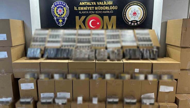 Antalya’da kaçakçılık operasyonlarında 11 şüpheliye işlem yapıldı