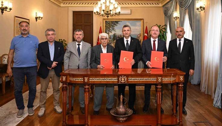 Manavgat’a 24 derslikli ortaokul için protokol imzalandı