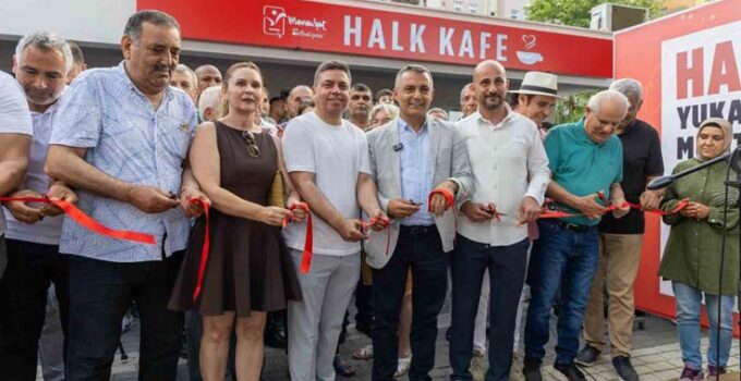 Manavgat’ta ilk halk kafe açıldı
