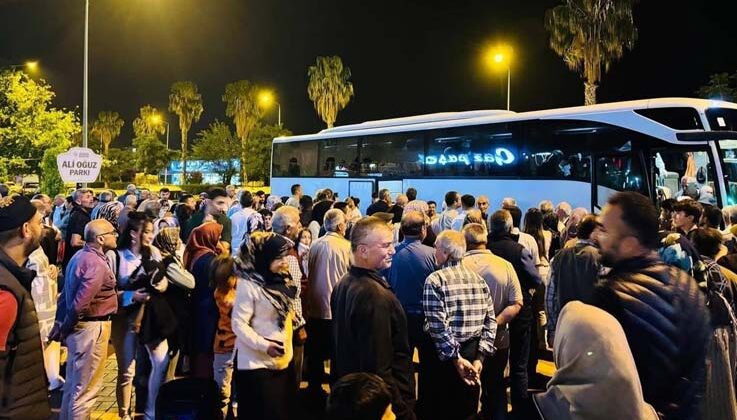 Gazipaşa’da hacı adayları kutsal topraklara uğurlandı