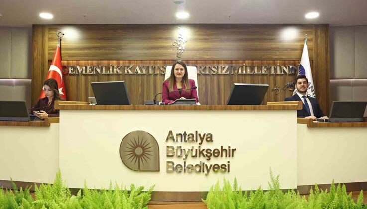 Antalya Büyükşehir’in 2024 mali yılı kesin hesapları oy birliğiyle kabul edildi