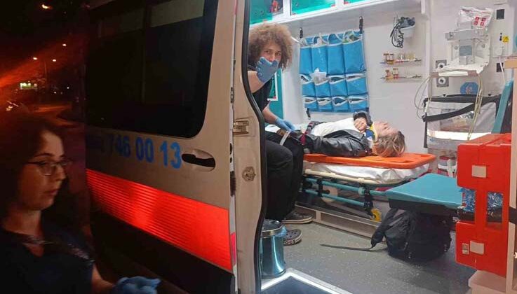 Manavgat’a elektrikli bisiklet devrildi: 1 yaralı