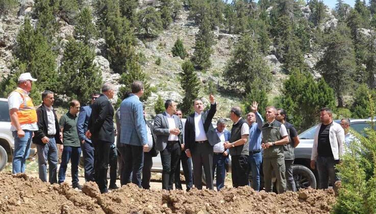 Gazipaşa-Kazancı-Ermenek Yolu’nda çalışmalar başladı