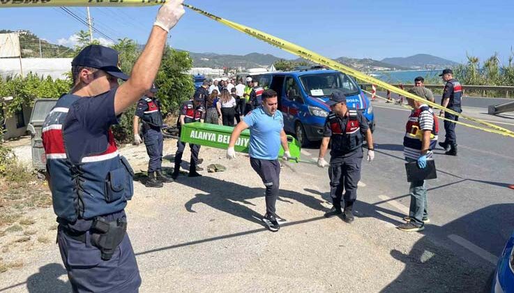 Alanya’da motosiklet kazası : 1 ölü