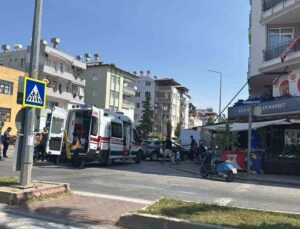 Manavgat’ta motosiklet ile otomobil çarpıştı: 1 yaralı