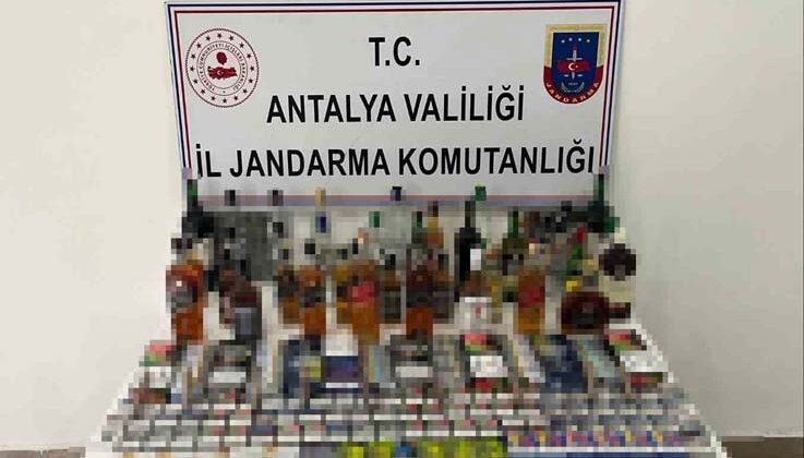 Manavgat’ta kaçak ürün operasyonu