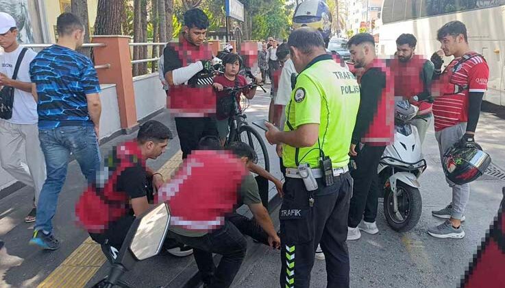 Kaza yapan kurye için arkadaşları seferber oldu