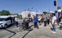Otomobil ile Yunus polis ekibinin karıştığı kazada 1 polis memuru yaralandı