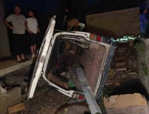 ‘Balık avlayacağım’ deyip patronundan aldığı araçla evin avlusuna uçtu