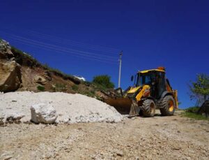 Konyaaltı’nda yayla yolları onarılıyor