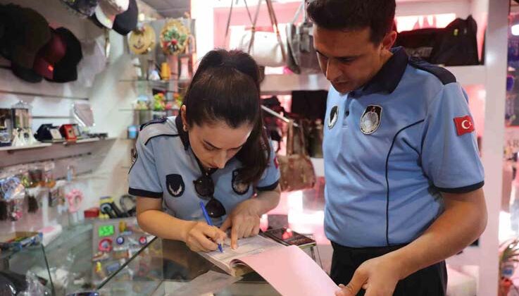 Büyükşehir’den kaldırım işgallerine denetim