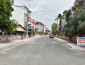 Kepez’de 51 kilometrelik kaldırım çalışması