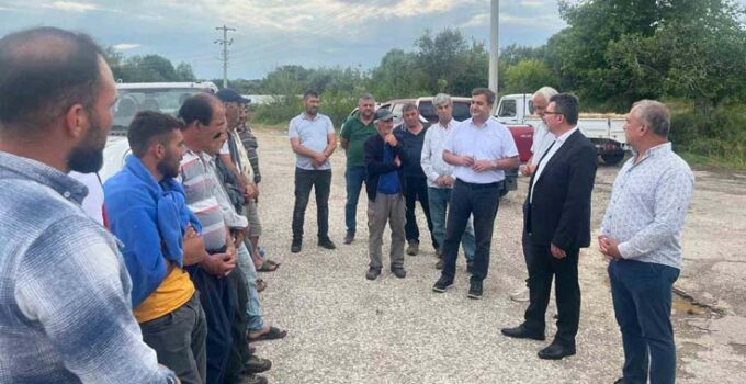 Serik’te dolu tarım arazilerine zarar verdi, hasar tespit çalışması başlatıldı