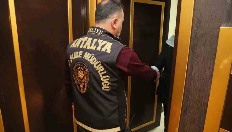 Antalya’da günübirlik konaklama yerlerine denetim: 1 işletme ve 5 kişiye ceza
