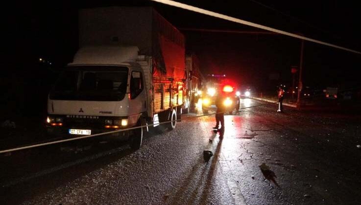 Ortalığı savaş alanına çeviren, kamyon sürücüsü ‘Kimseye bir şey oldu mu?’ diyerek gözyaşı döktü