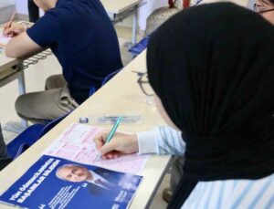 Kepez Belediyesi’nden öğrencilere gerçek sınav provası