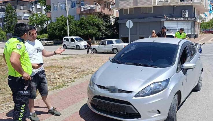 Dikkatsiz manevra kazayı beraberinde getirdi
