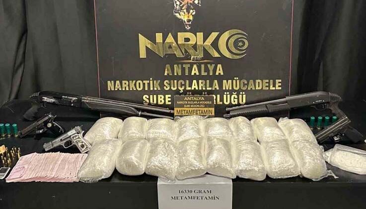 Narkotik suçlarla mücadelede son bir haftada 164 şüpheli yakalandı, 16’sı tutuklandı