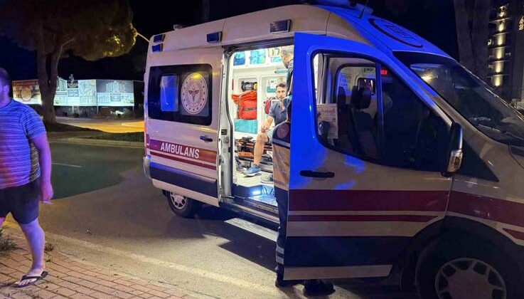 Gazipaşa’da motosiklet kazası: 1 kişi yaralandı