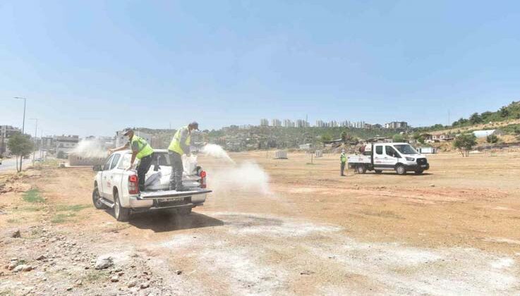 Kepez’de kurban bayramı sonrası temizlik ve dezenfekte çalışması