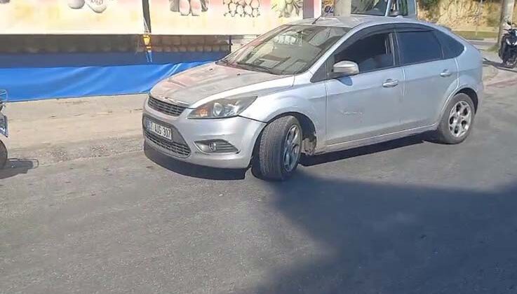 Otomobil ile motosiklet çarpıştı: 1 yaralı
