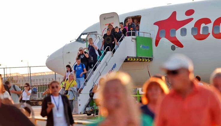 Slovakya’dan Gazipaşa-Alanya Havalimanı’na ilk sefer gerçekleştirildi
