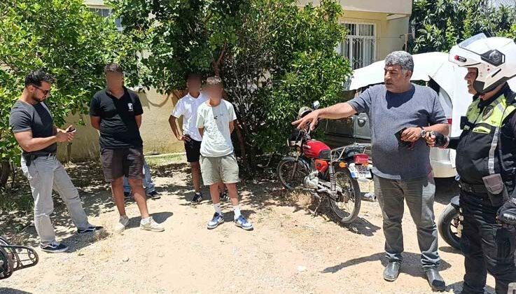 Asayiş ekiplerinden kaçan çocuk sürücülere ceza yağdı