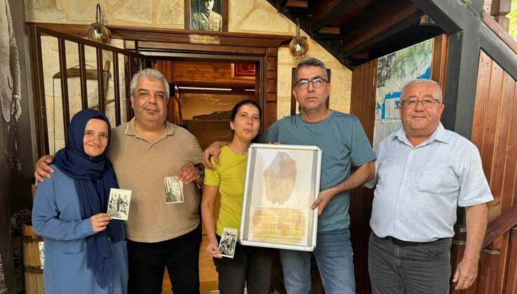 Restorasyon sırasında briketin içinden çıkan asker mektubu duygulandırdı