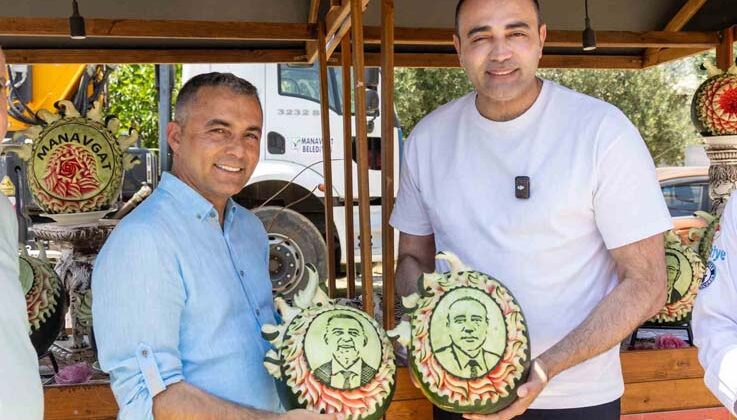 Manavgat’ta Belenobası Karpuz Şenliği coşkuyla kutlandı