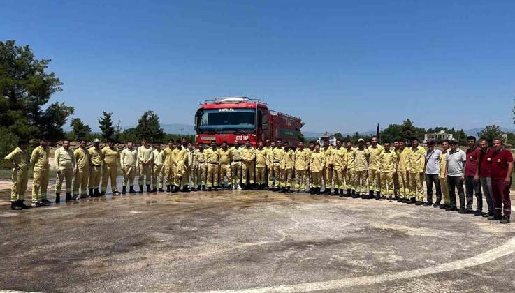 Serik Orman İşletme Müdürlüğü’ne 48 yeni personel takviyesi