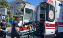 Alanya’da motosiklet ile otomobil çarpıştı: 1 yaralı